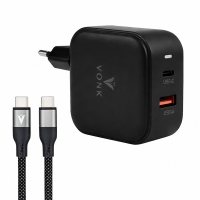 شارژر دیواری 45 وات وونک مدل PD‑45W به همراه کابل دو متری USB-C